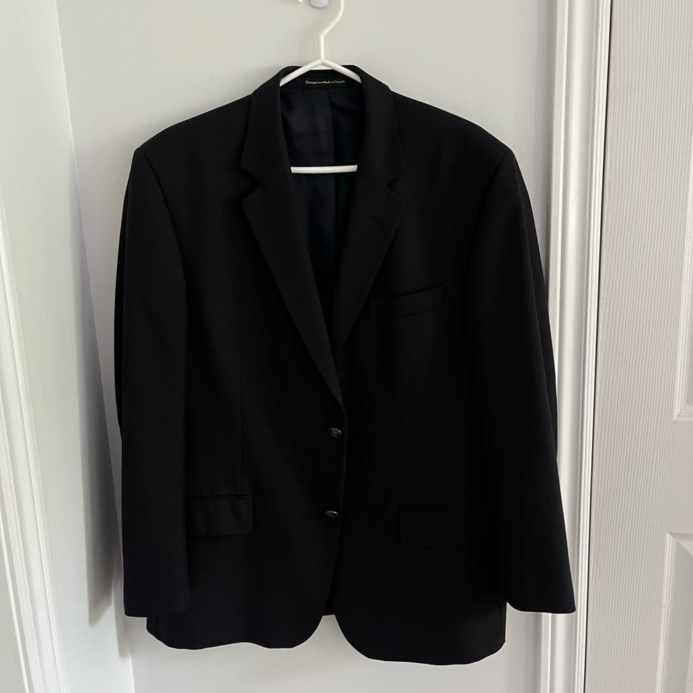 Vintage Oscar De La Renta Suit Jacket Blazer Mens